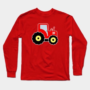 Red toy tractor Long Sleeve T-Shirt